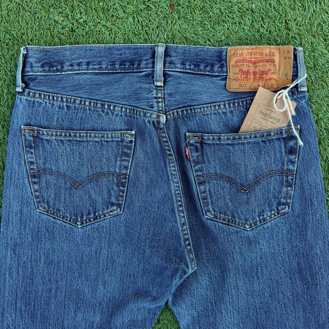 리바이스 501 스트레이트 중청 데님 (32)   상품이미지4