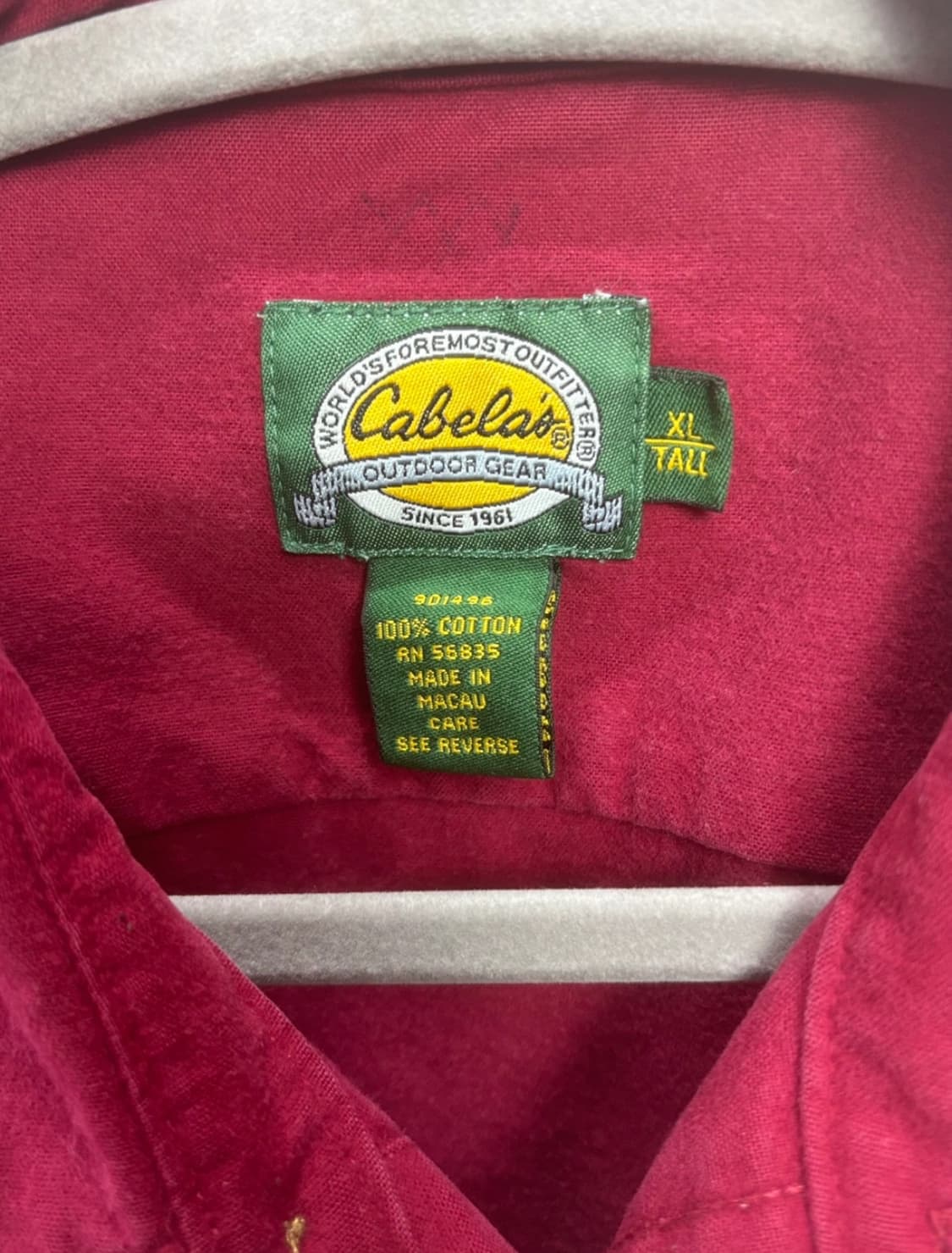 Cabelas 헌팅 셔츠  상품이미지5