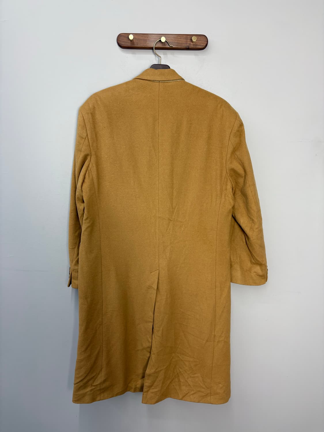 버버리 울100% 카멜 코트 A3410 상품이미지4