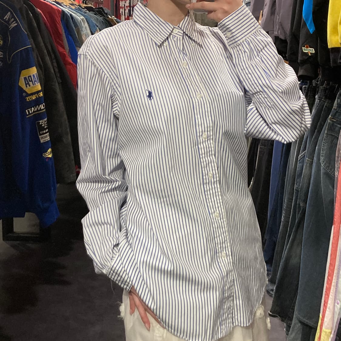 [IM] 폴로 랄프로렌 긴팔 셔츠 블루 상품이미지4