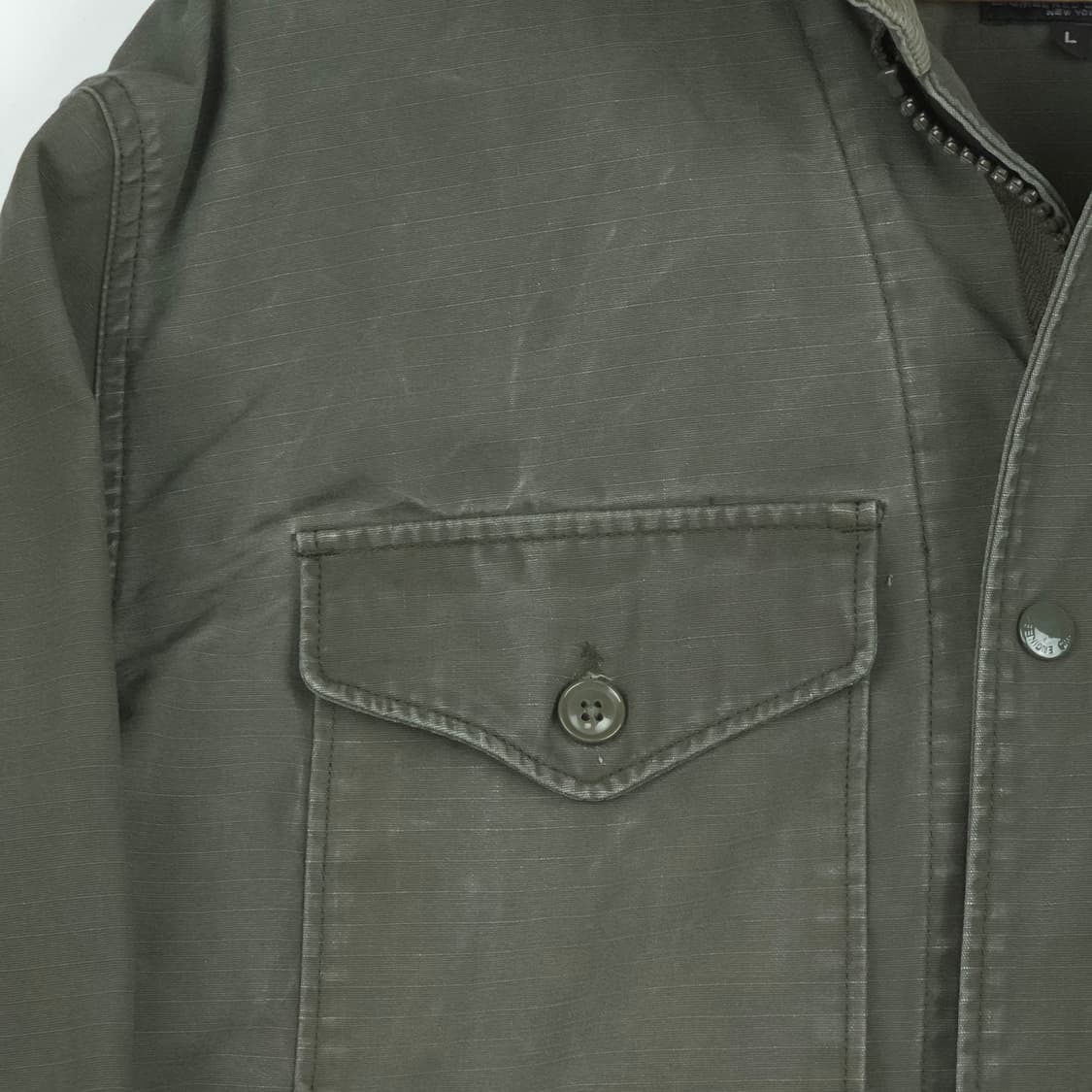 [L] 엔지니어드가먼츠 코튼 필드파카 (카키) 상품이미지5