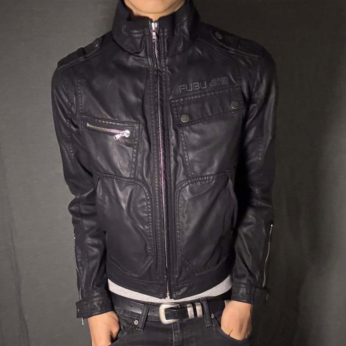 FUBU 코팅 나일론 자켓 상품이미지2