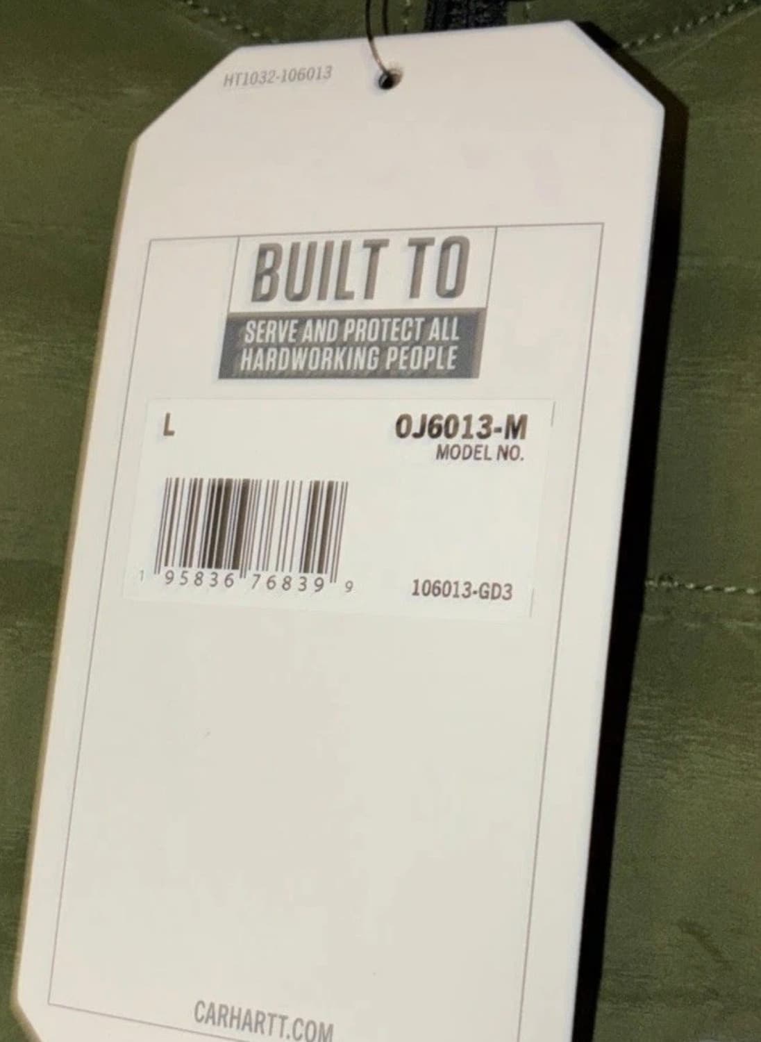 [L]칼하트 경량패딩 상품이미지5