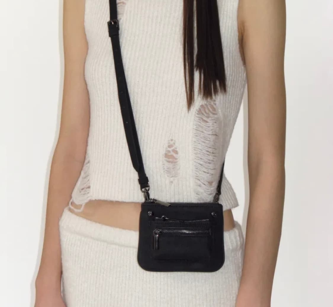 썬번프로젝트 rivet two way mini bag black 상품이미지1