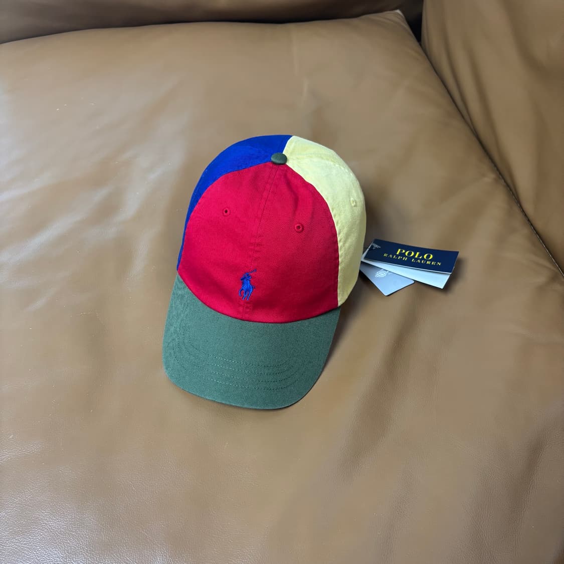 (Polo x Beams) 폴로x빔즈 트리플 포니 6패널 볼캡 모자 상품이미지1