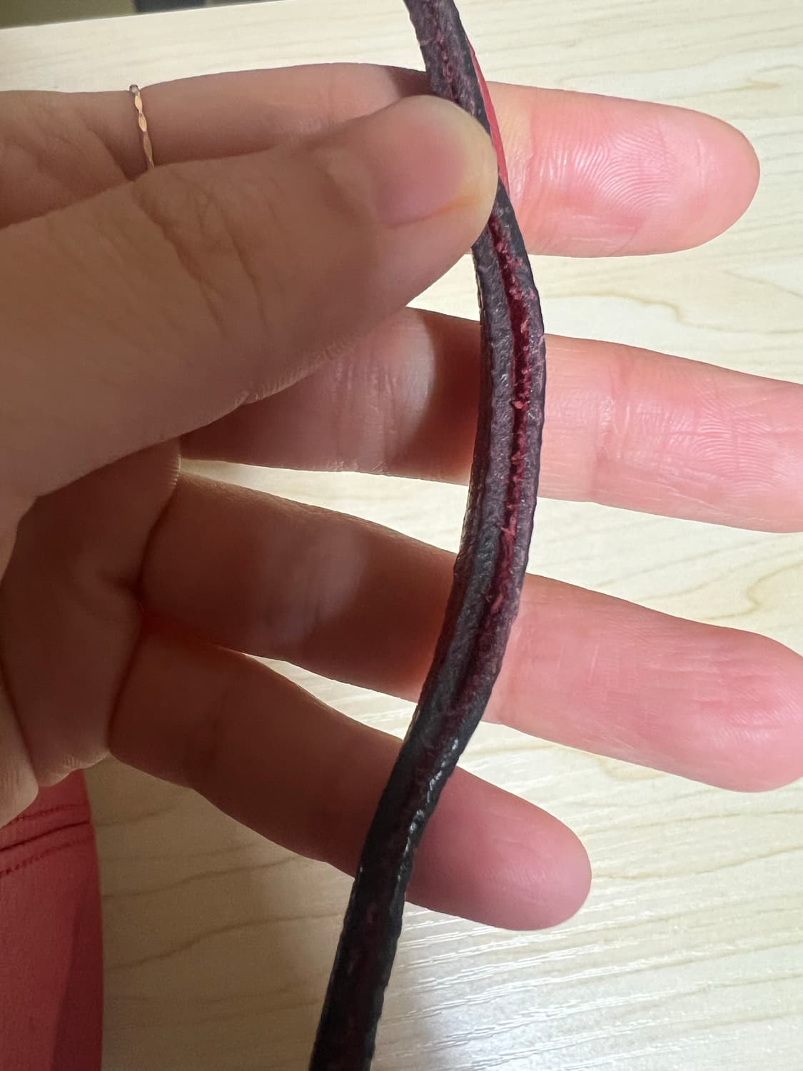 90s vintage leather phoebe Bag 상품이미지5