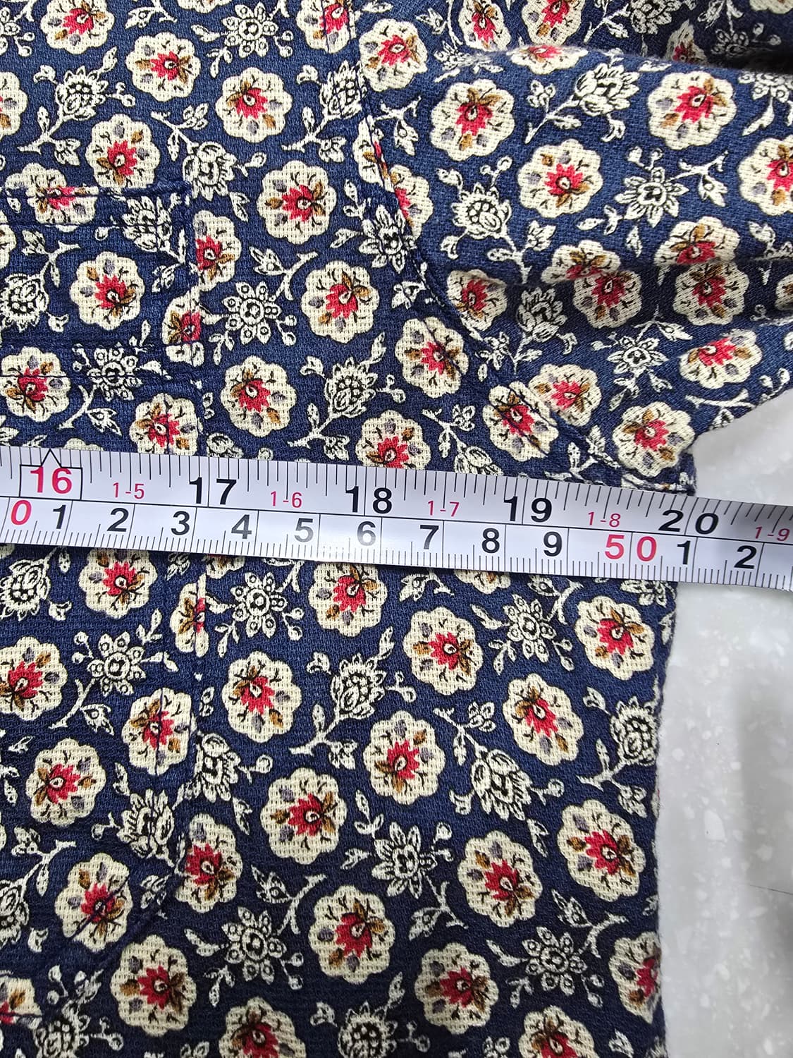 ST듀퐁 플라워 패턴 긴팔 셔츠 남방 상품이미지8