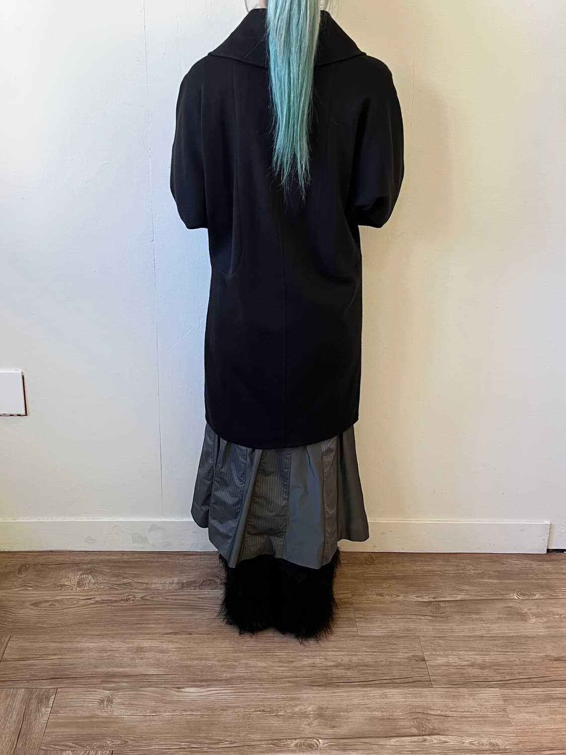 MISSONI 숄 카라 블랙 코트 상품이미지9