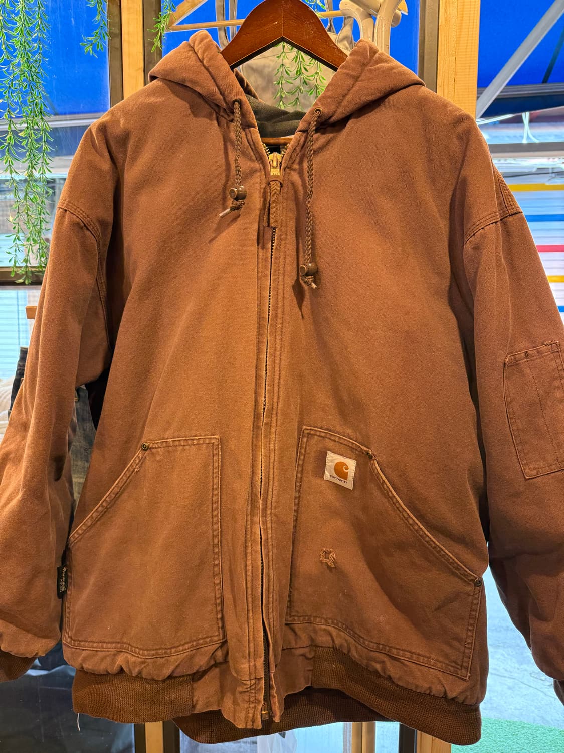 칼하트 브라운 디트로이드 자켓 상품이미지1