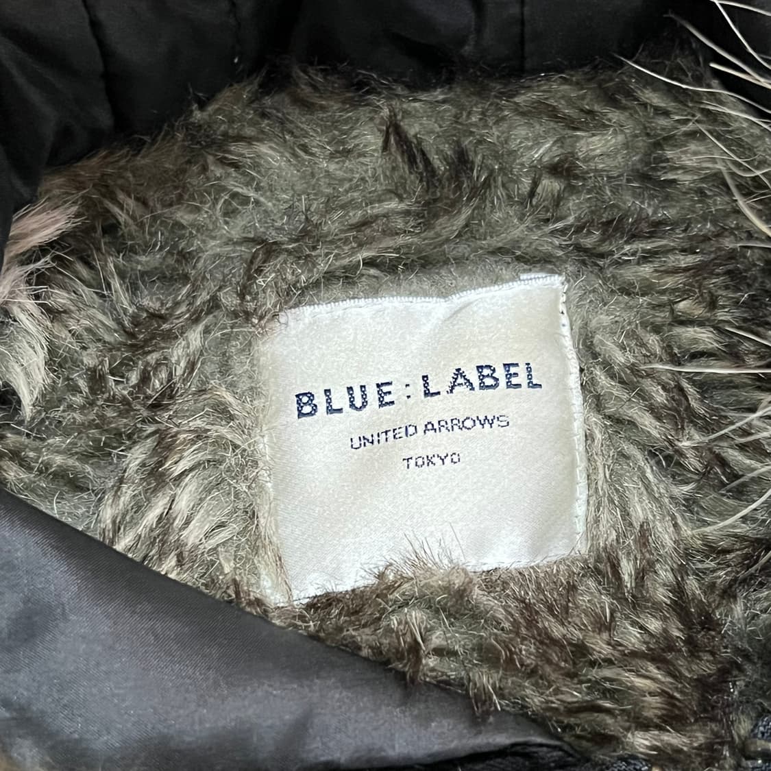  유나이티드 애로우즈 블루라벨 퍼 후드 자켓 y15568 상품이미지6