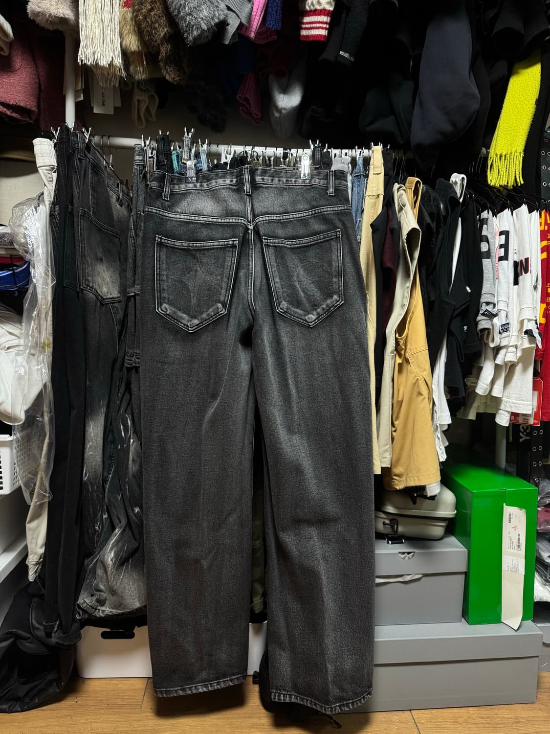 떠그클럽 더블니 레이저 팬츠 상품이미지2