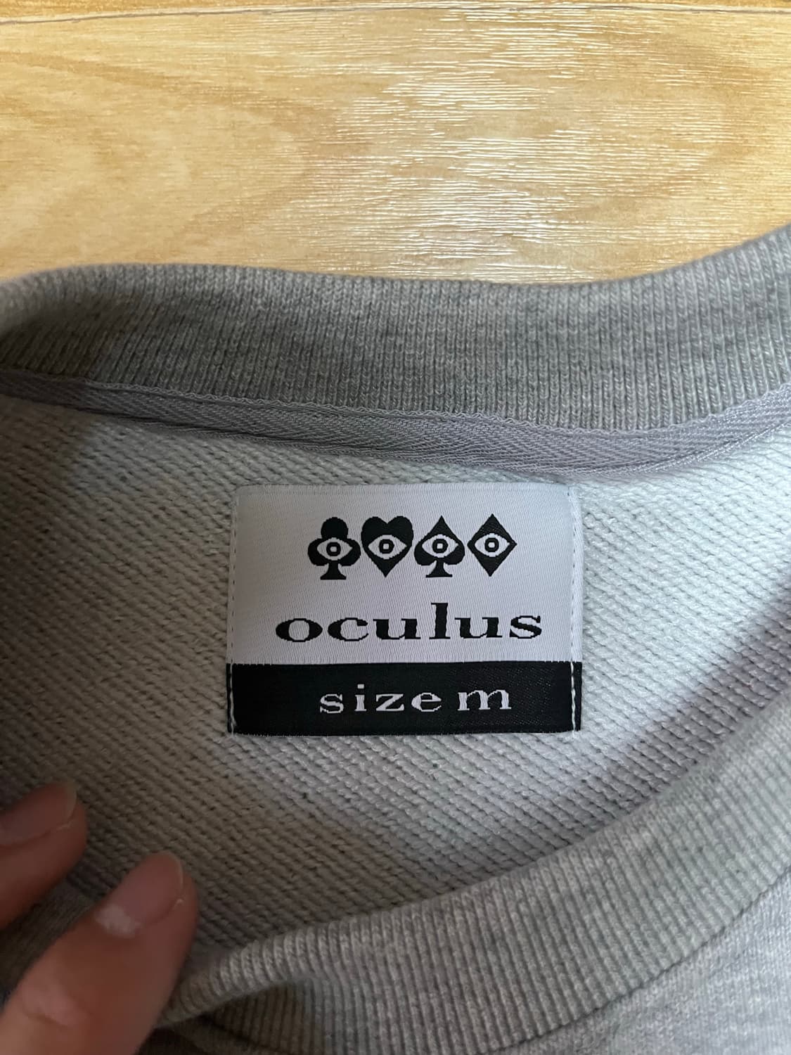 오큘러스 맨투맨 M 상품이미지4