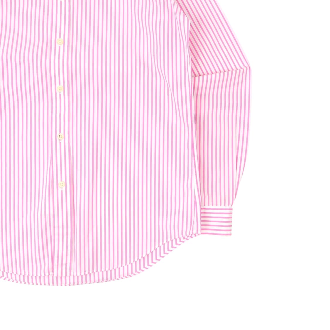 폴로 랄프로렌 라이트 핑크 스트라이프 코튼 셔츠 상품이미지4