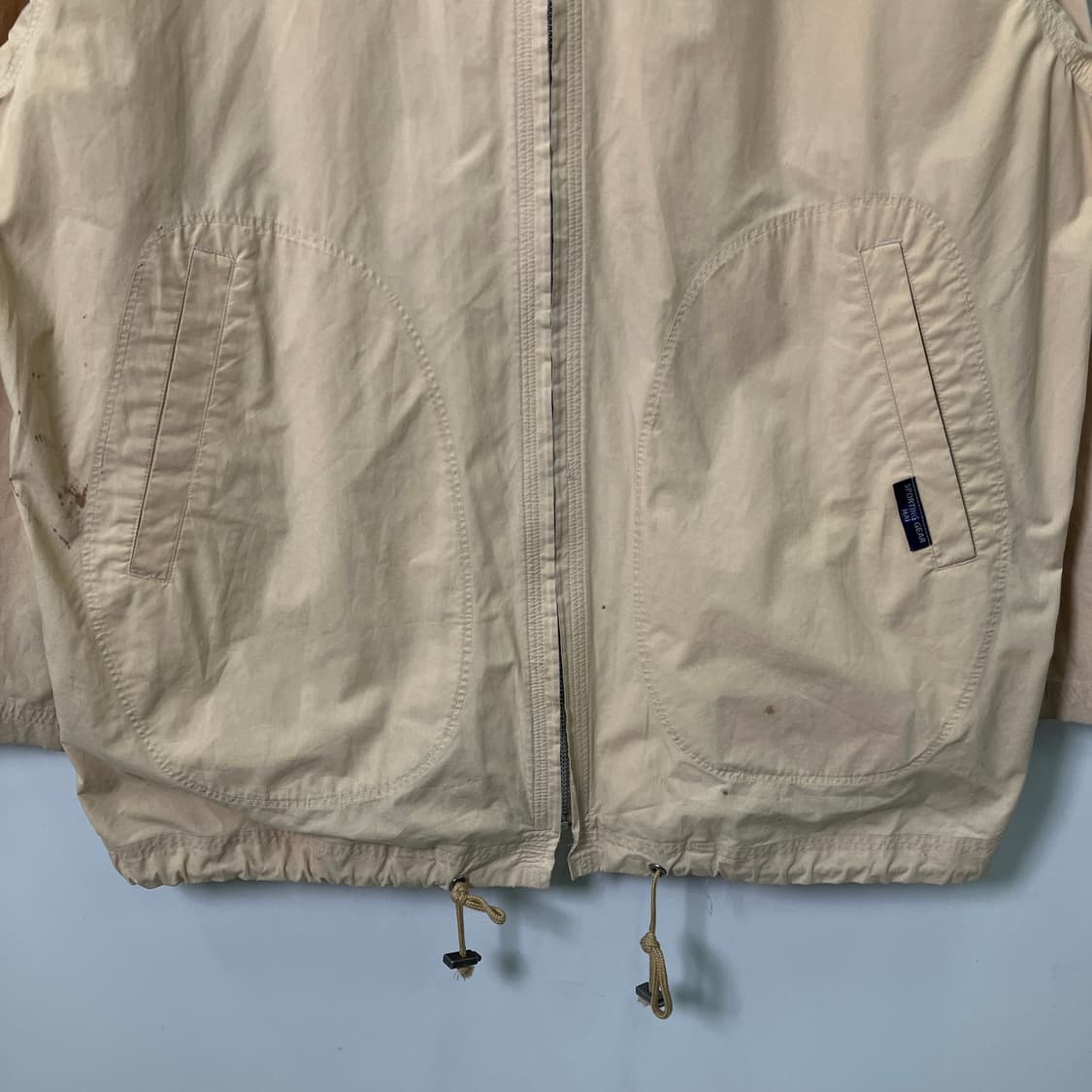 이세이미야케 하이 스포르팅 기어 베이지 윈드브레이커 상품이미지6