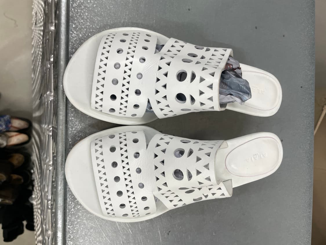 알라이아 화이트 비엔느 힐 샌들 40 상품이미지5