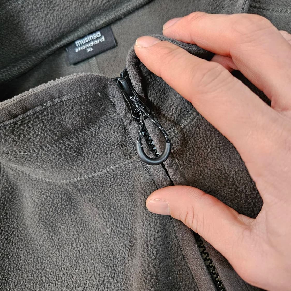 무신사스탠다드 25fw 시티레저 스트럭처드 플리스 자켓 상품이미지6