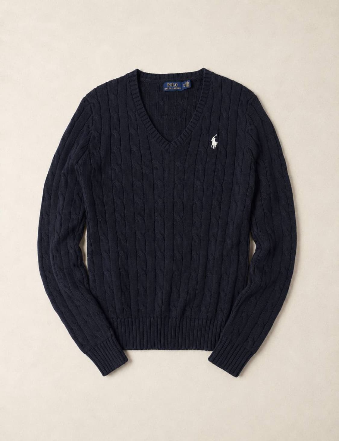 Polo 폴로 랄프로렌 블랙 케이블 니트  P433 상품이미지1