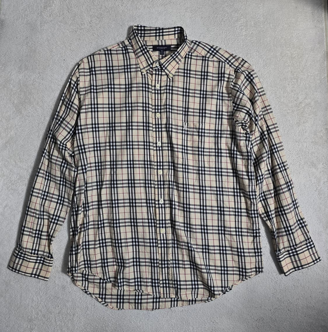 버버리 Burberry 노바체크 코튼 셔츠 XL사이즈 상품이미지2