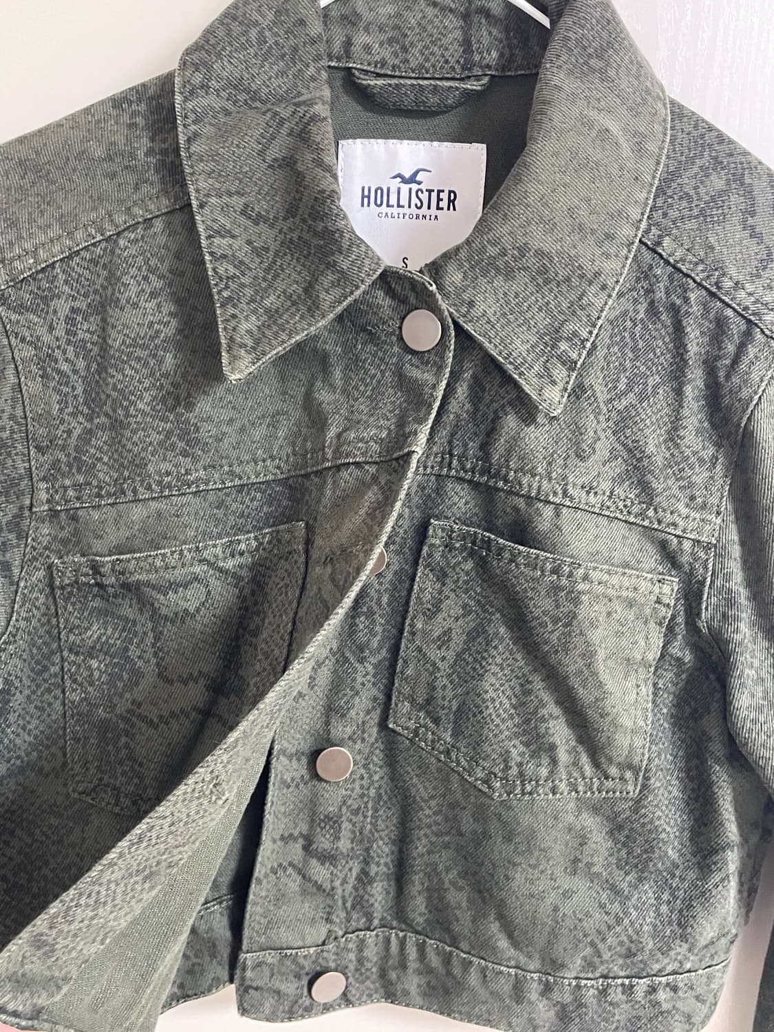 [국내미출시/미국판] 홀리스터 Patterned Crop Jacket 상품이미지2