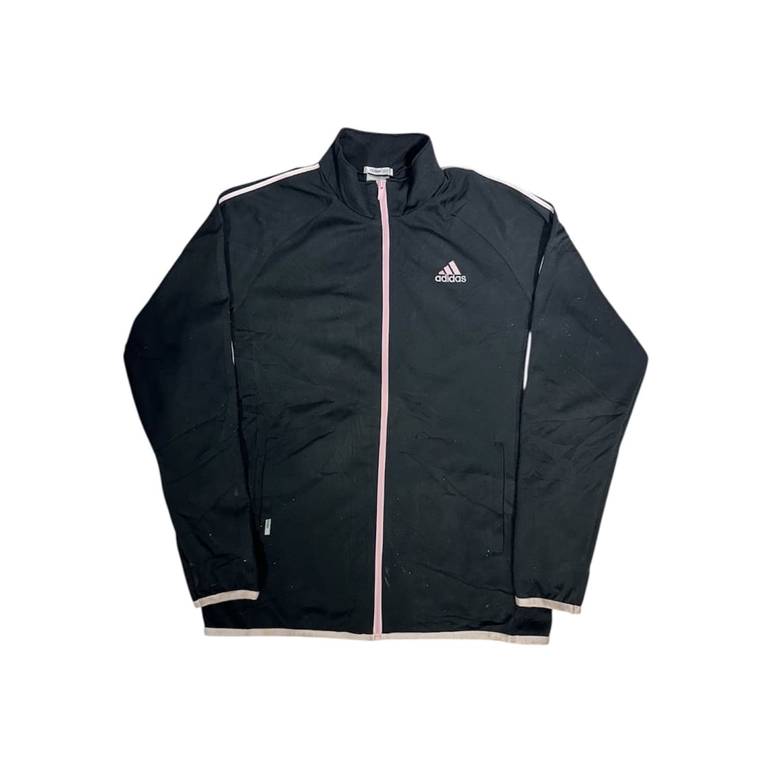 아디다스 블랙 핑크 사이드 라인 트랙탑 져지 L 상품이미지2