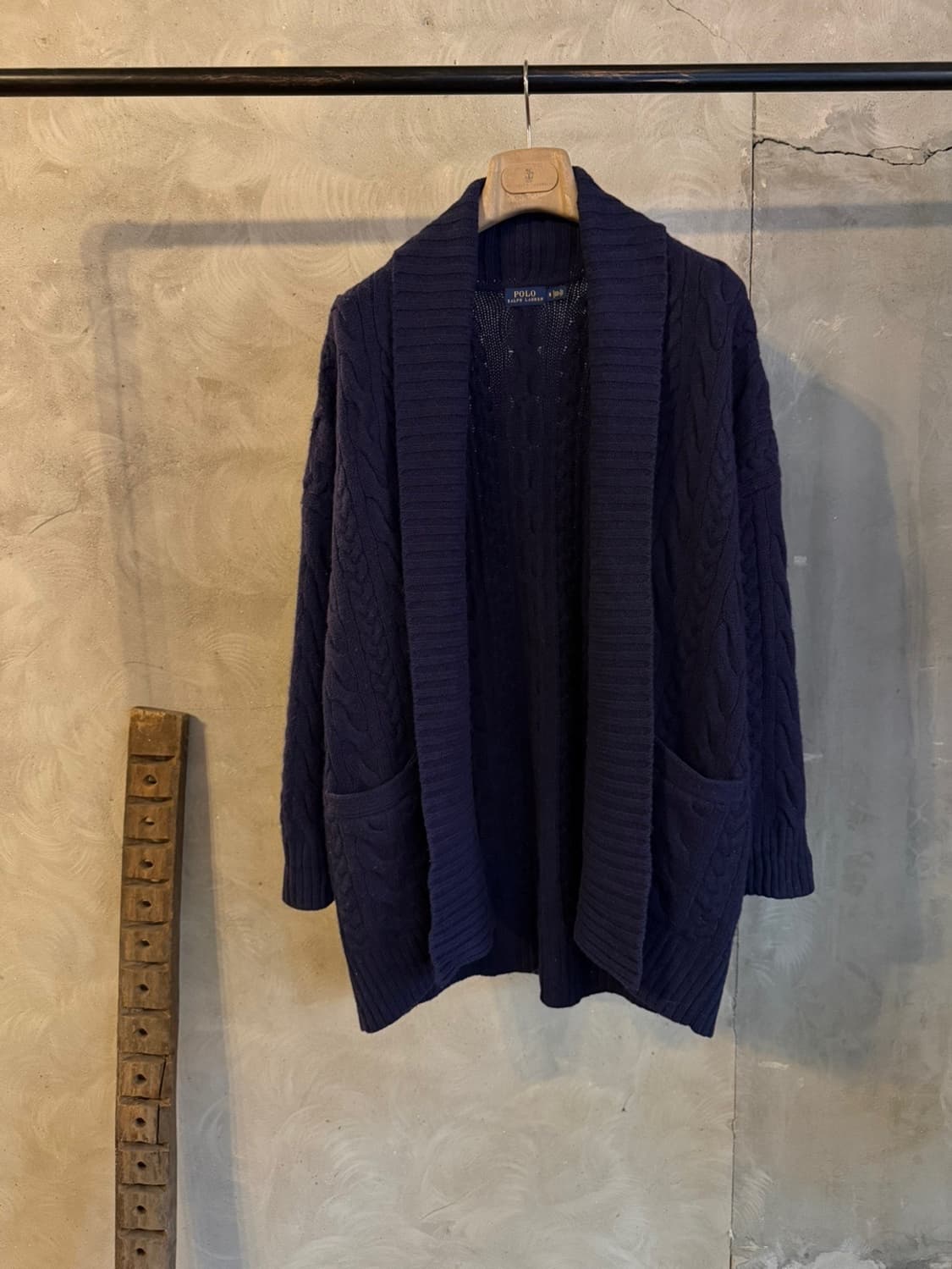 폴로 랄프로렌 케이블 케이프가디건 여성55-66 상품이미지9
