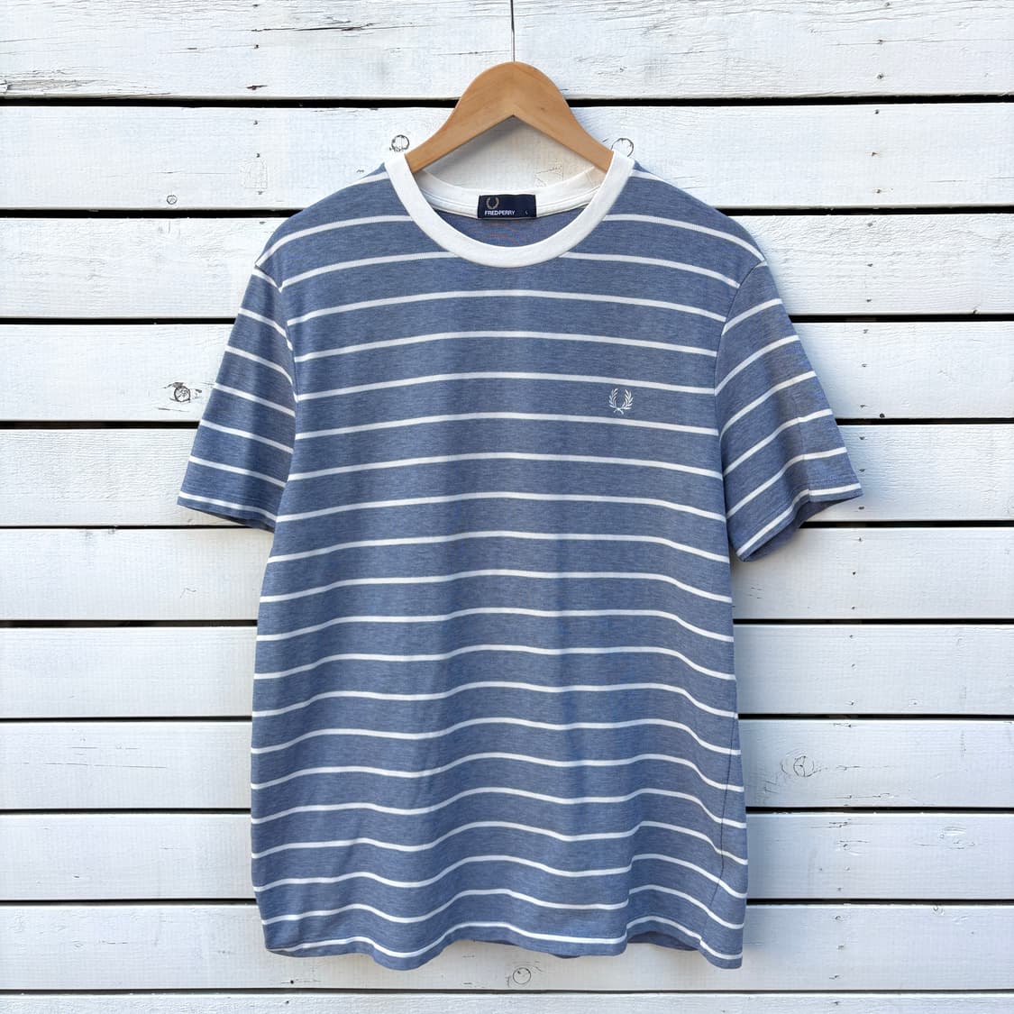 Fred Perry 프레드페리 스트라이프 반팔 티셔츠 상품이미지1