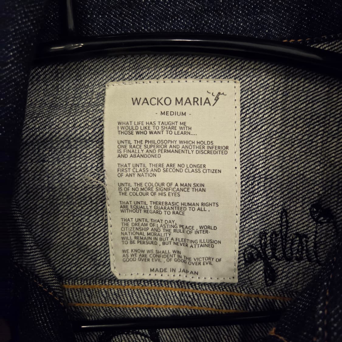 와코마리아 데님 자켓 m 상품이미지3