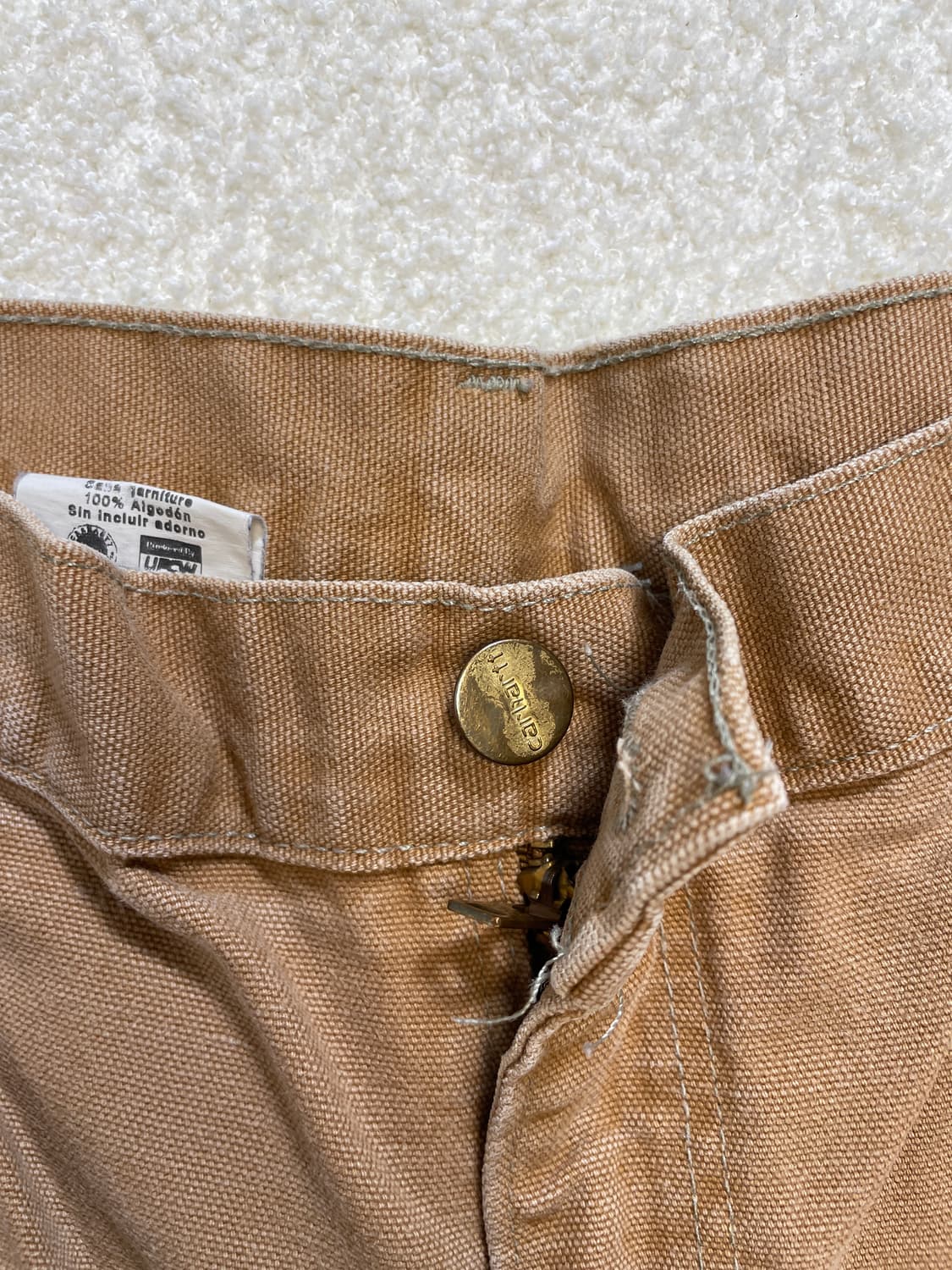 칼하트 B01 BRN 더블니 USA 상품이미지5