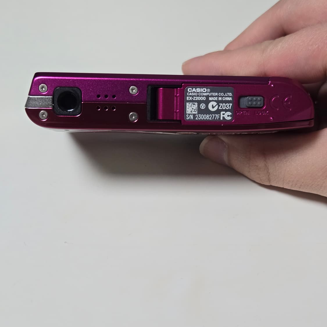 카시오 EXILIM Z2000 핑크 디카 상품이미지6