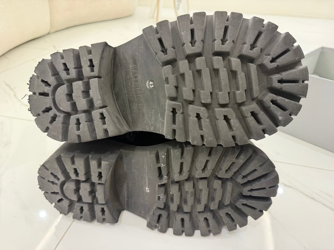 [43] 발렌시아가 스톰퍼 부티 레더 상품이미지4