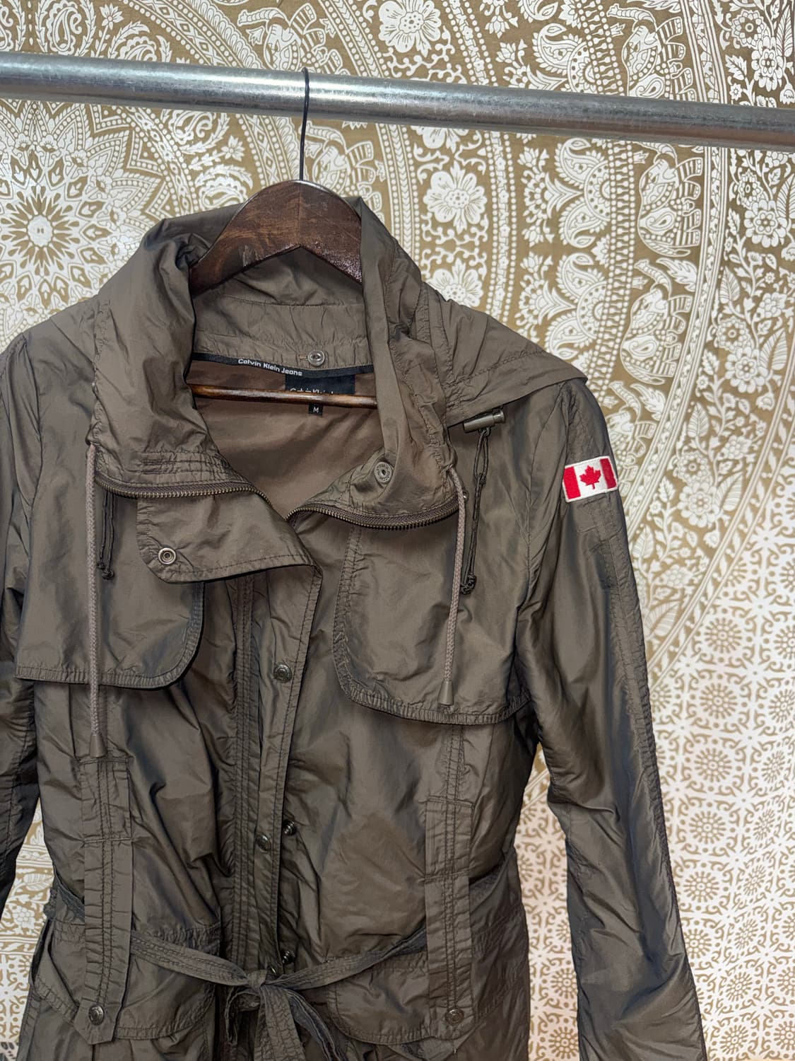 캘빈클라인 여성 하프 야상 자켓  상품이미지3