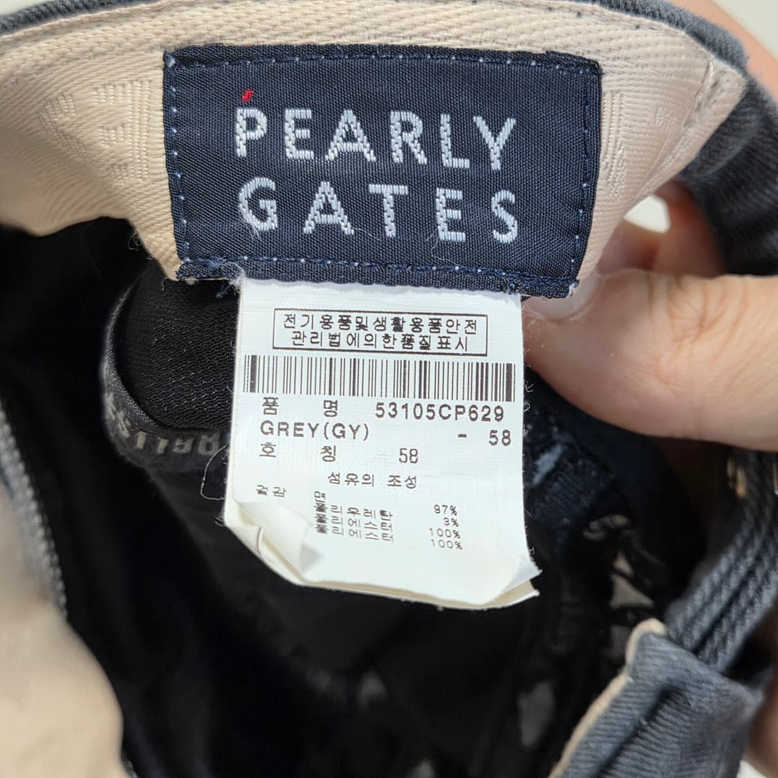 PEARLY GATES 파리게이츠 볼캡 골프 웨어 상품이미지5