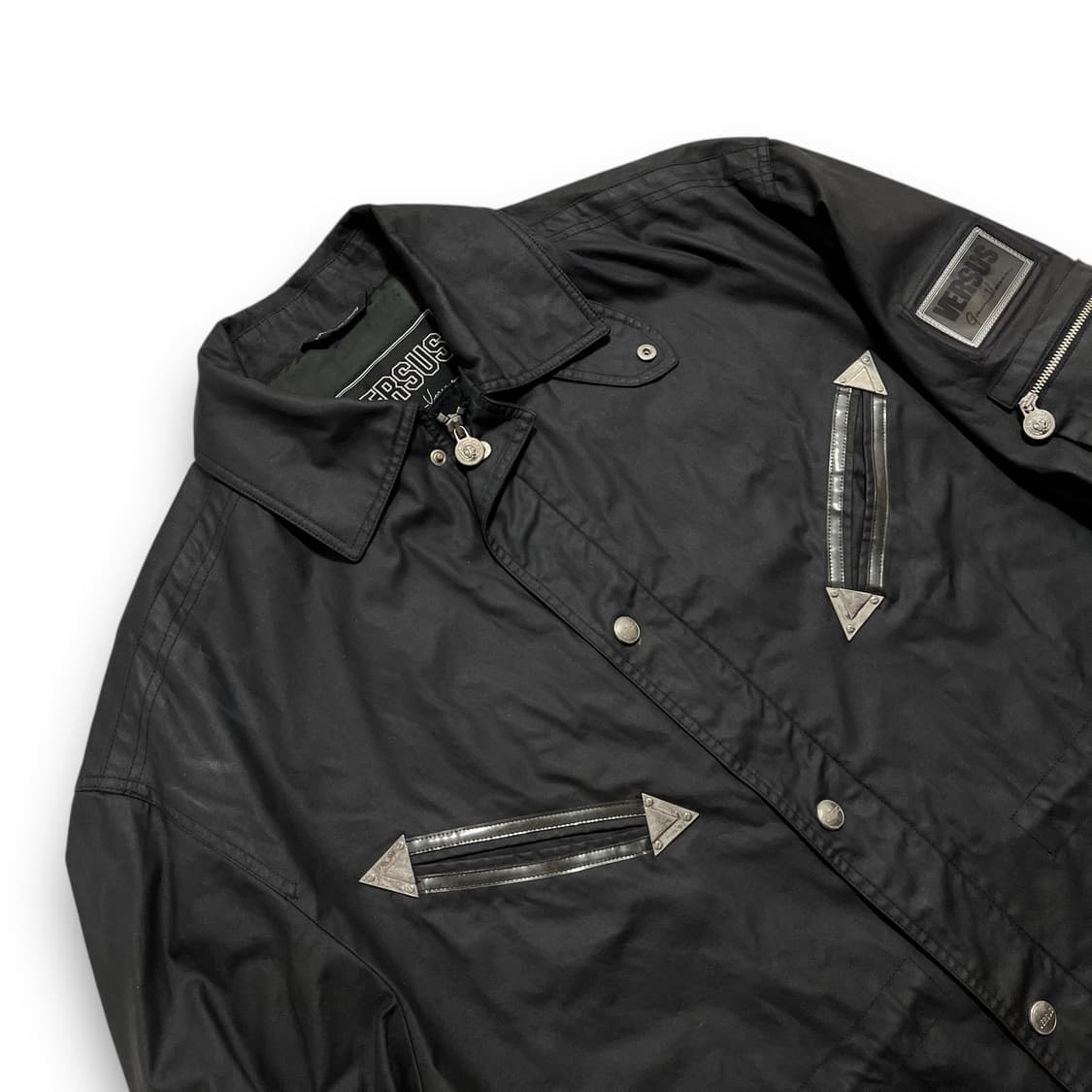 베르수스 베르사체 90s 락시크 코티드 멀티 패널 자켓 상품이미지3