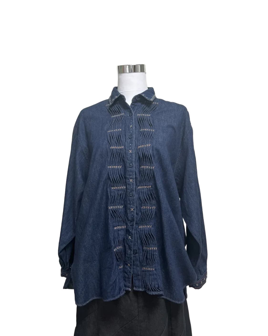 Stitch denim shirt 상품이미지5