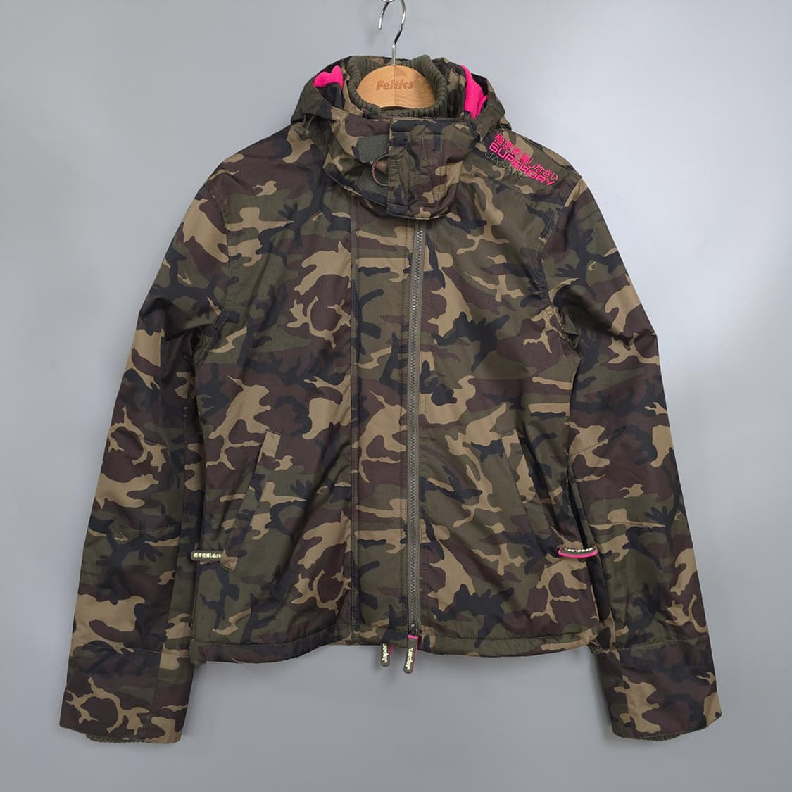 슈퍼드라이 Superdry 윈드치터 카모 자켓 M 상품이미지1