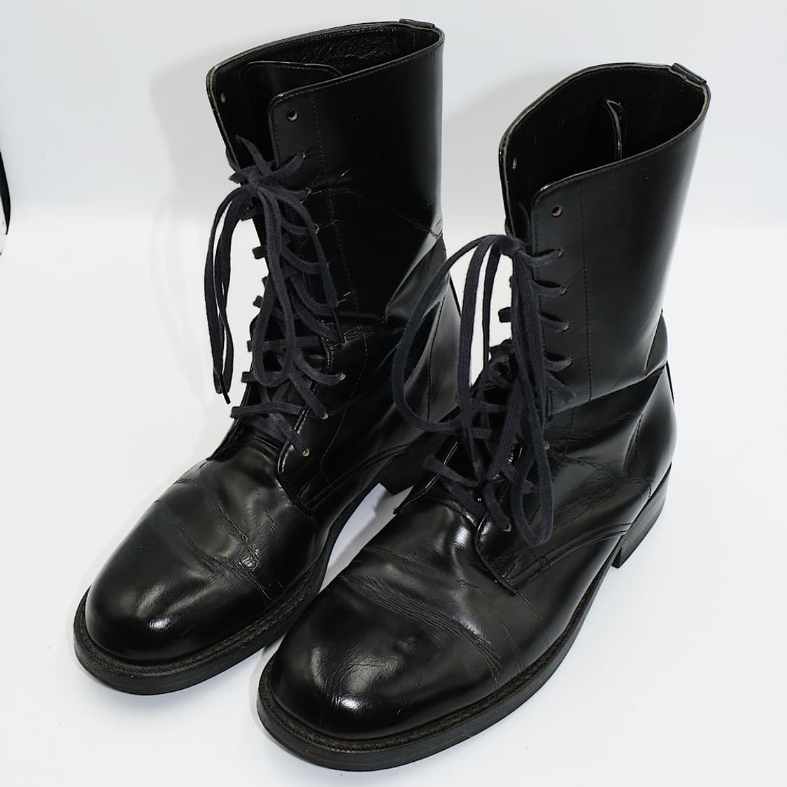 준야 와타나베 10홀 레이스업 컴뱃 부츠 XS(230) BT23002 상품이미지4