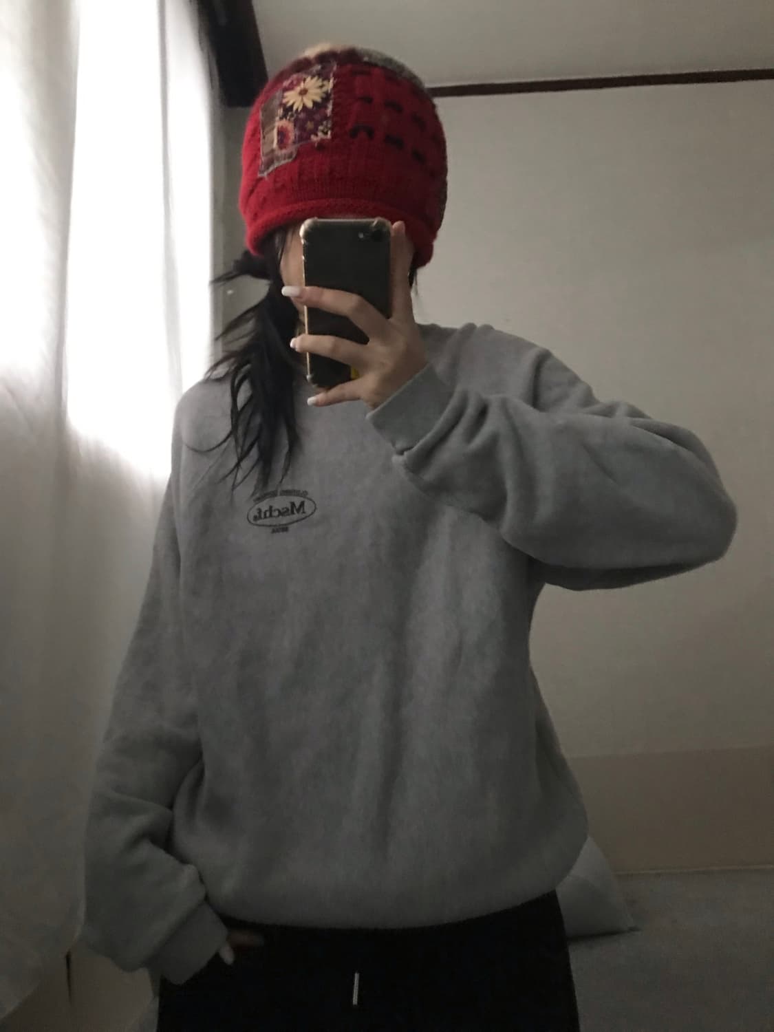 미스치프 서울 그레이 맨투맨 상품이미지2