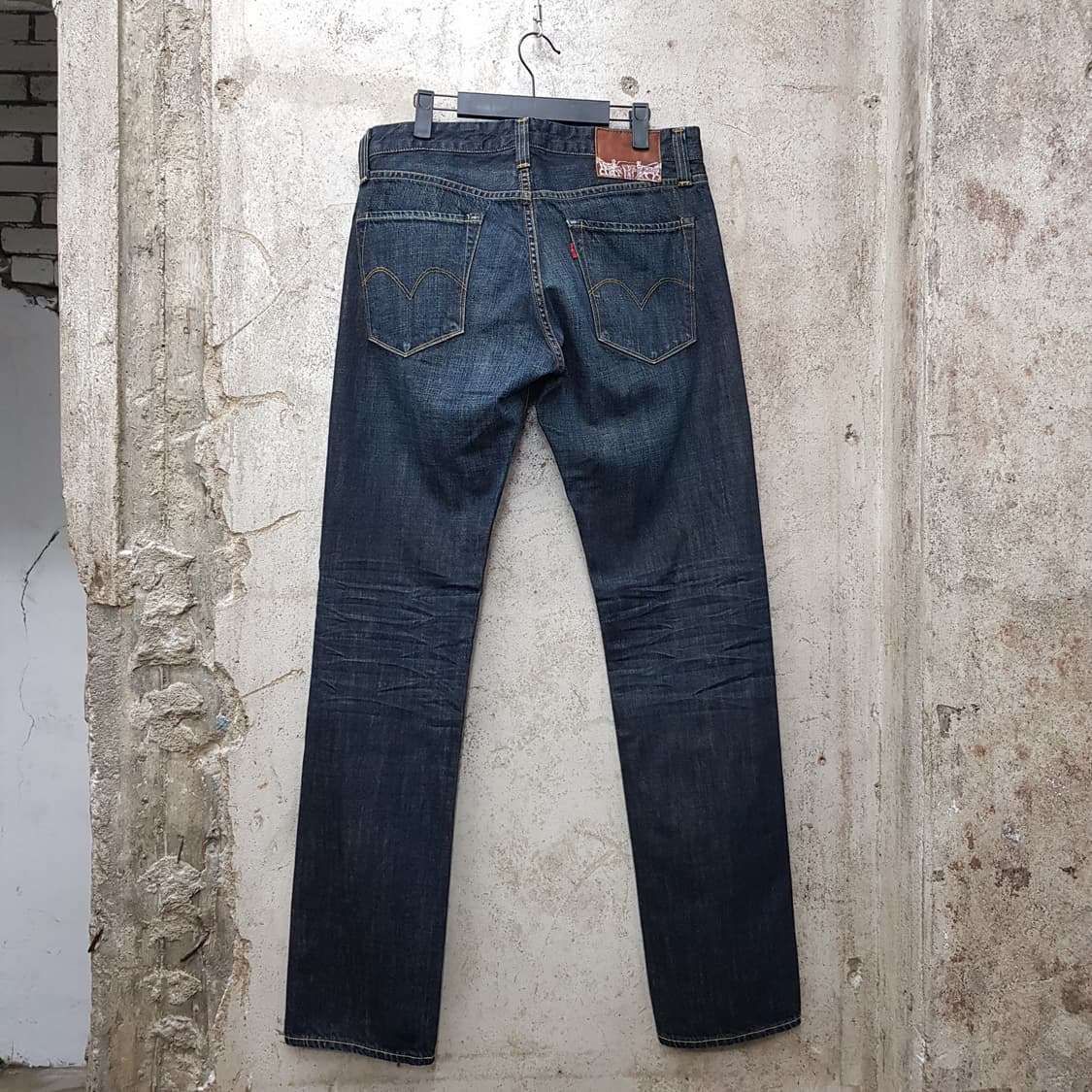 리바이스 캐피탈E라인 슬림스트레이트 데님 33사이즈  상품이미지2