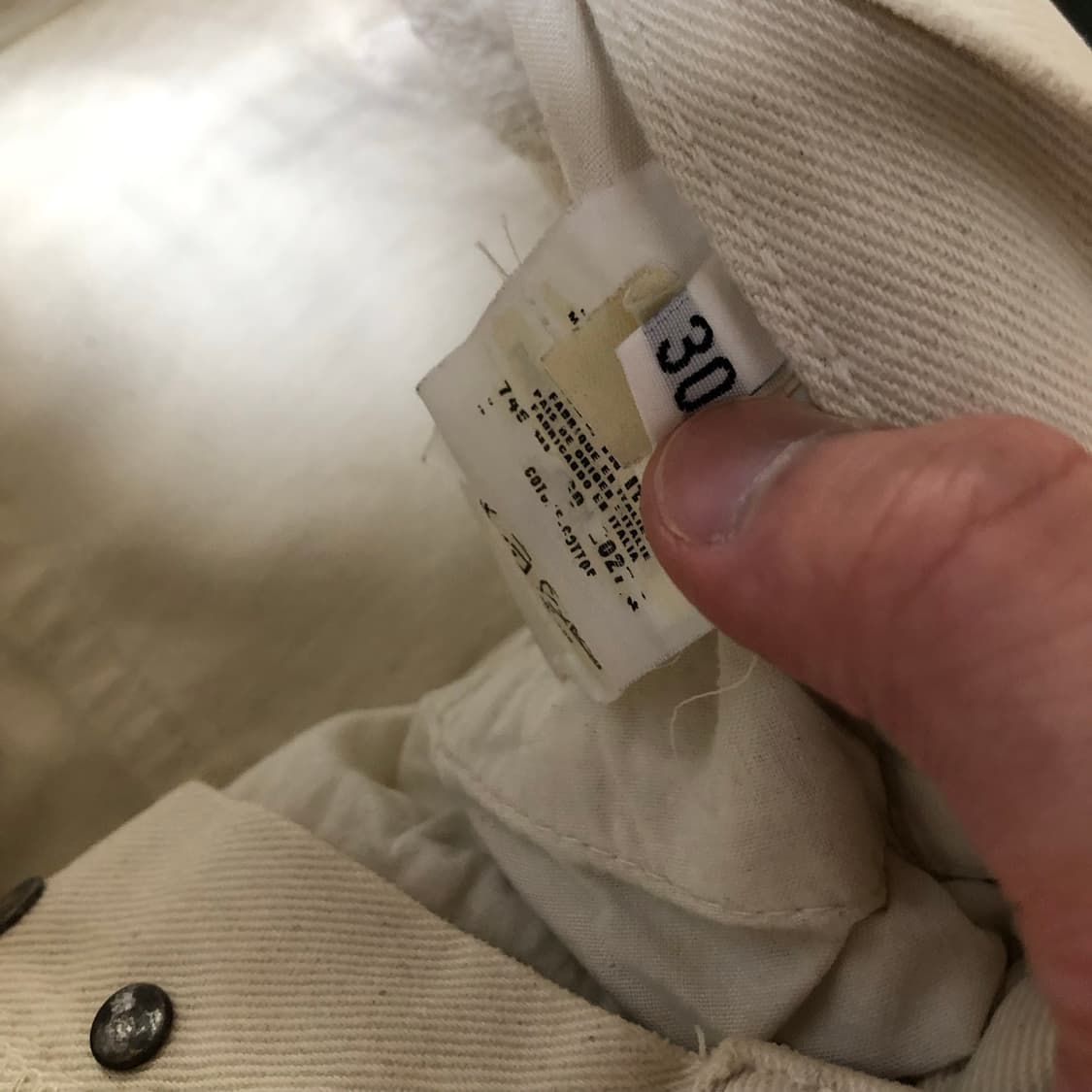 98SS BURNED JEAN 상품이미지5