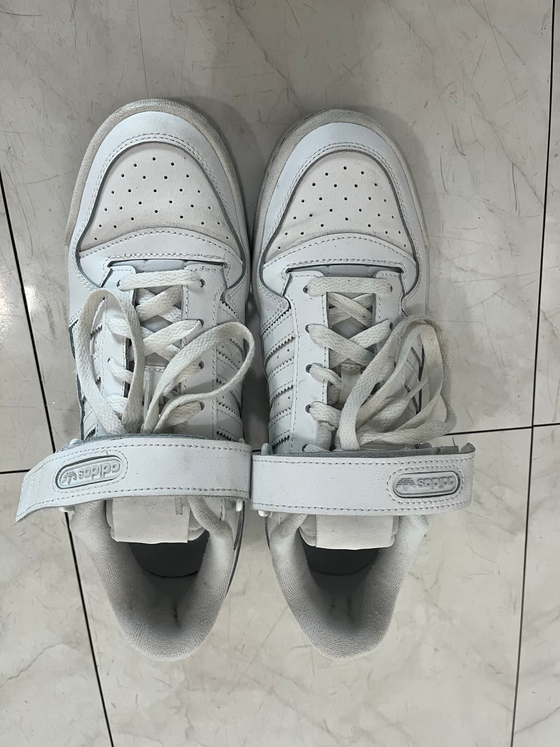 아디다스 포럼 로우 트리플화이트 255 상품이미지4