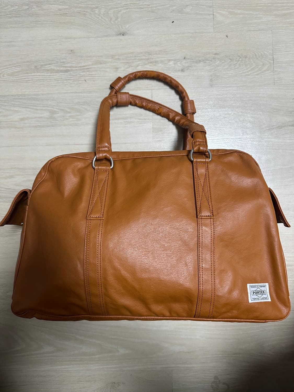 PORTER 요시다 포터 프리스타일 더플백 보스턴백 L 카멜 베이지 상품이미지1