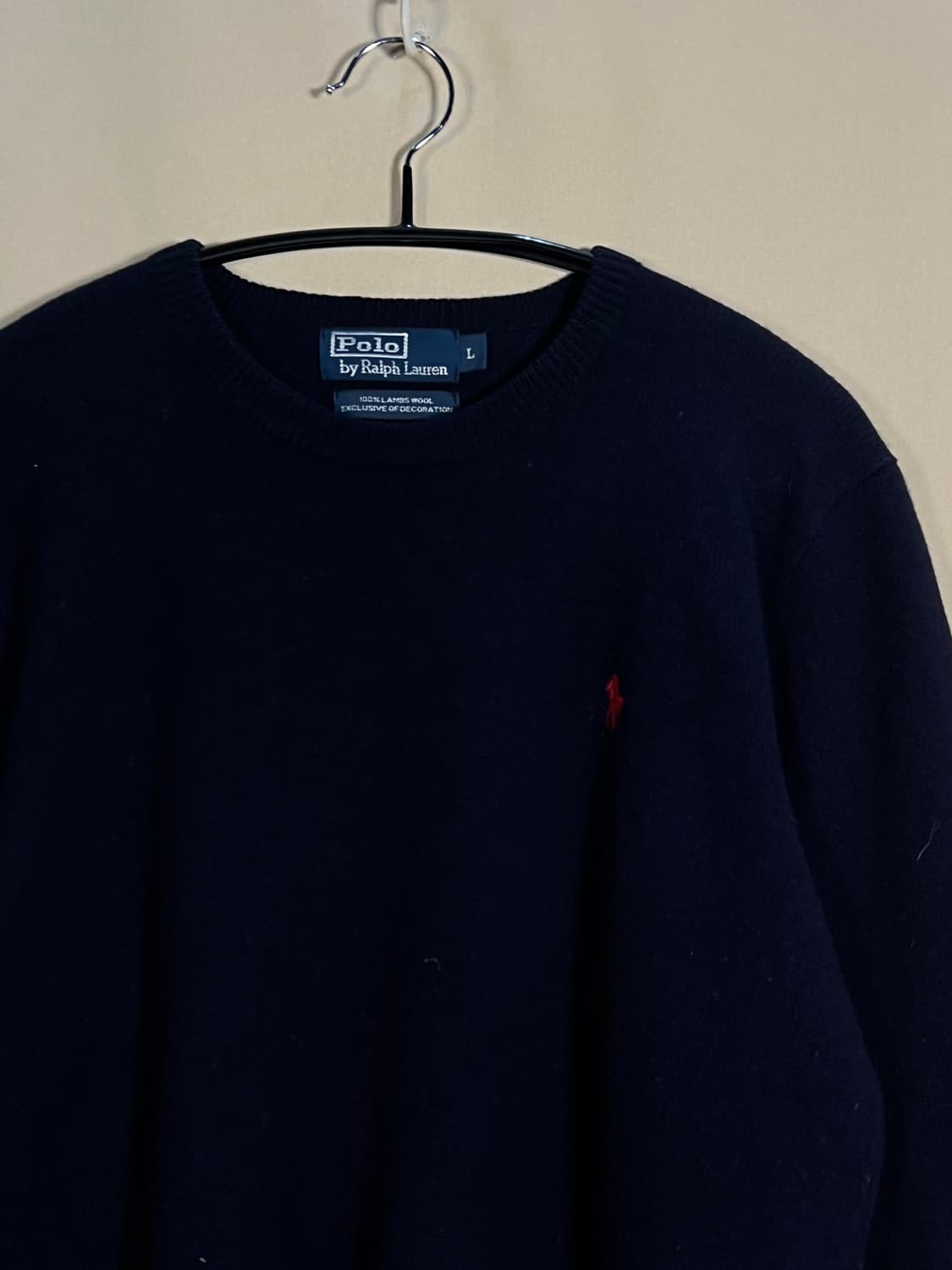 폴로 랄프로렌 램스울 니트 처분  상품이미지2