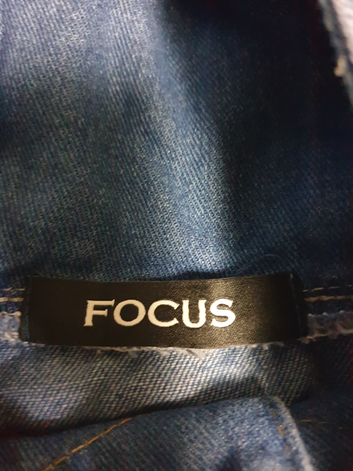 FOCUS 포커스 하프버튼 데님 후드티 (F) 상품이미지3