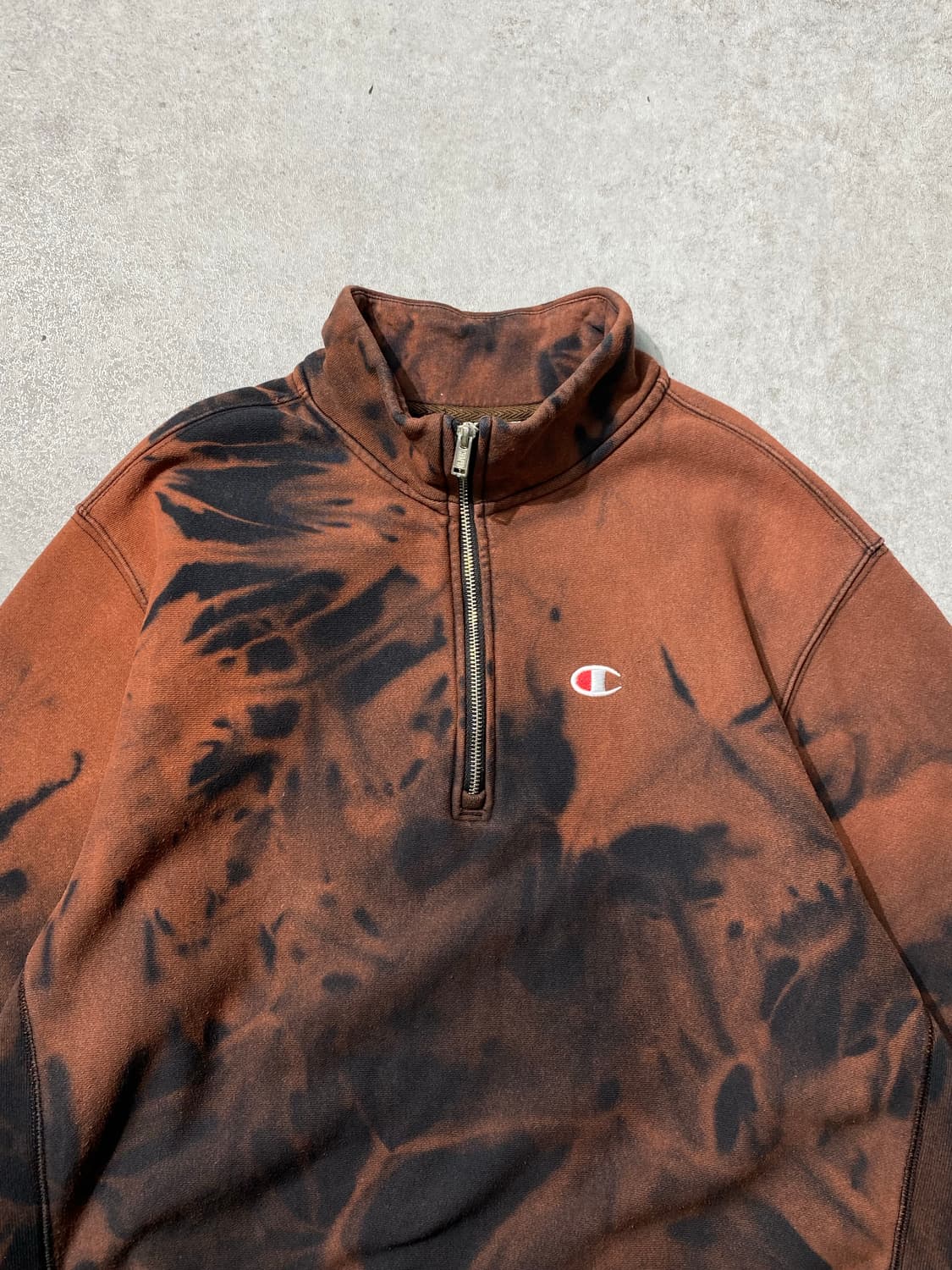 [XXL] Champion 챔피온 리버스위브 타이다이 하프집업 풀오버 상품이미지3