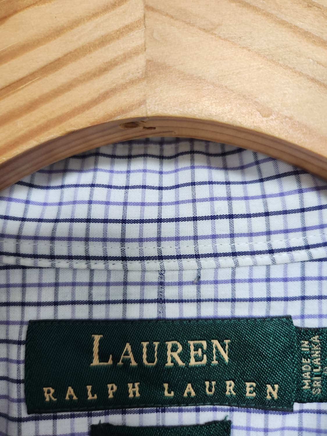 폴로Polo 체크 셔츠 L - S176 상품이미지5