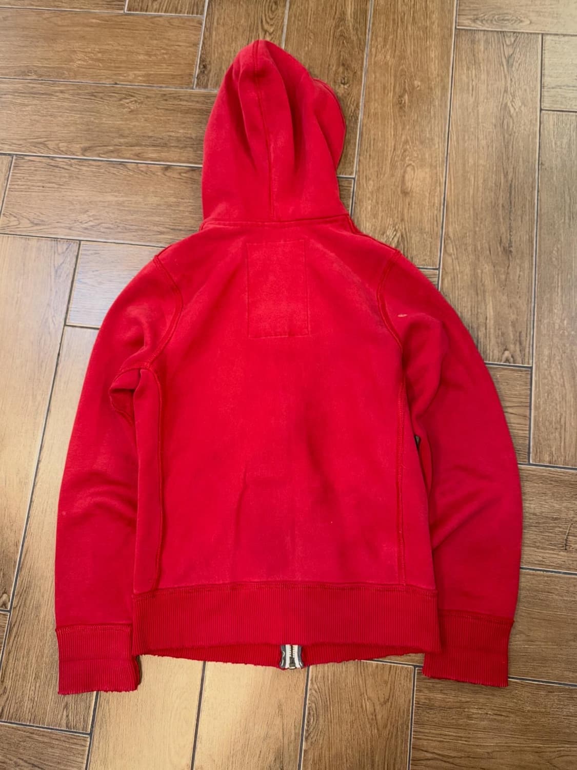 Abercrombie Red Hood Zip-Up 상품이미지7