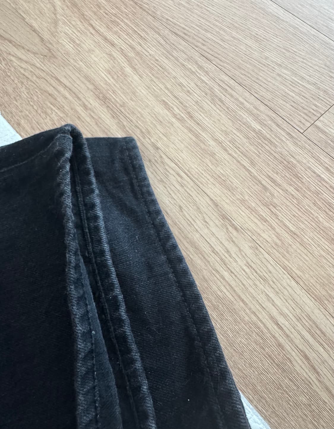 쿠쉬맨 블랙온블랙 셀비지 데님 판매합니다 (rrl 더블알엘) 상품이미지6