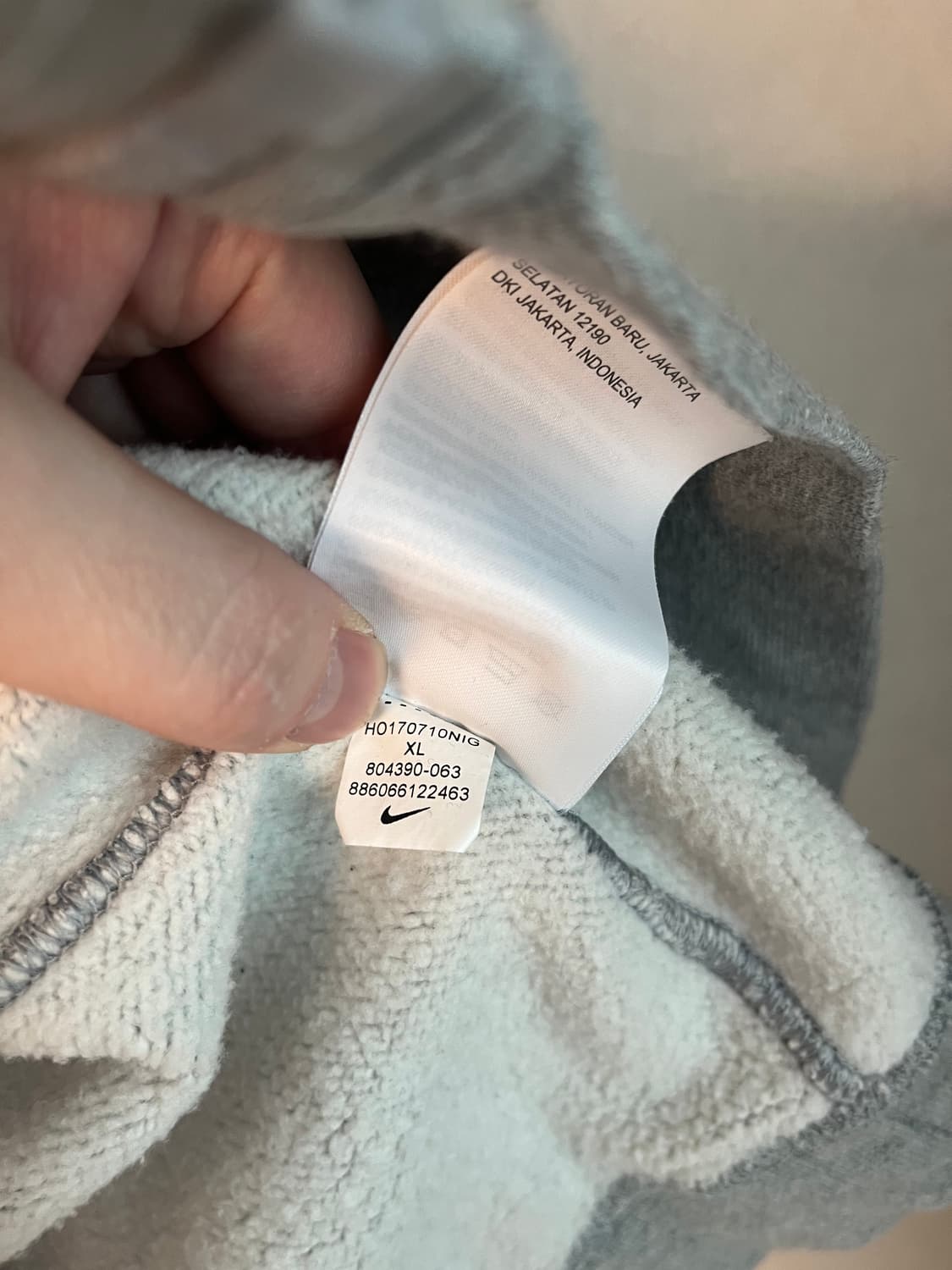 나이키 후드집업 그레이 [XL] 상품이미지6