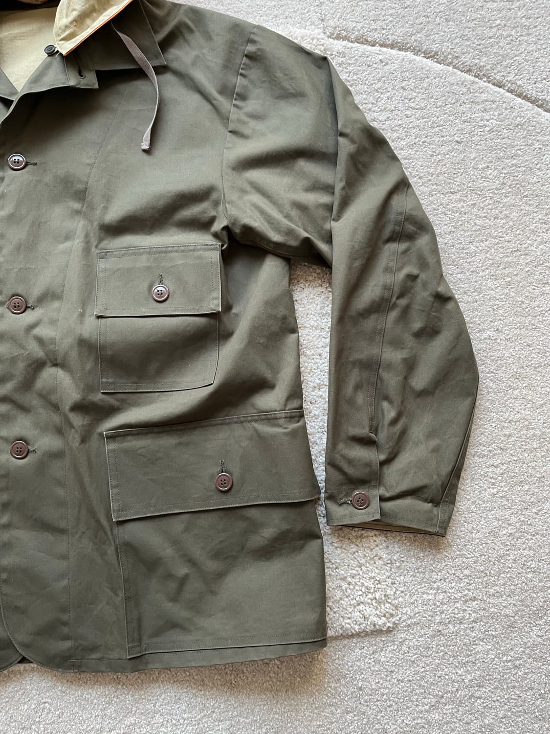 드레프로젯 H-Jacket 왁스드 코튼 헌팅 자켓 (105) 상품이미지4