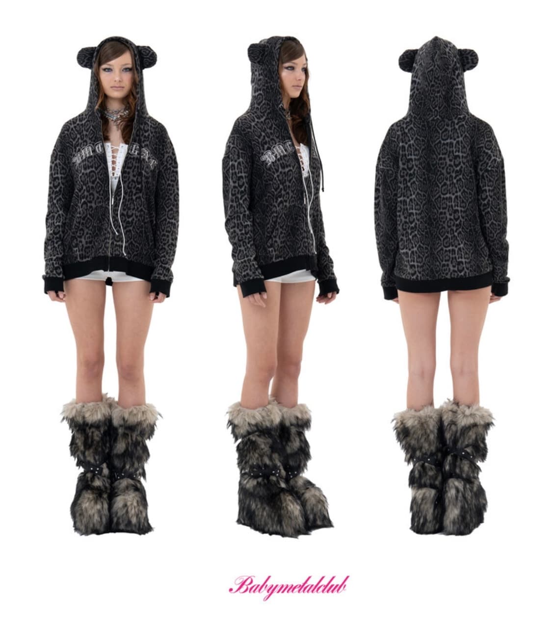 구해요) 베메클 베어 갸루 후드 집업 bmc bear gal hood 상품이미지1